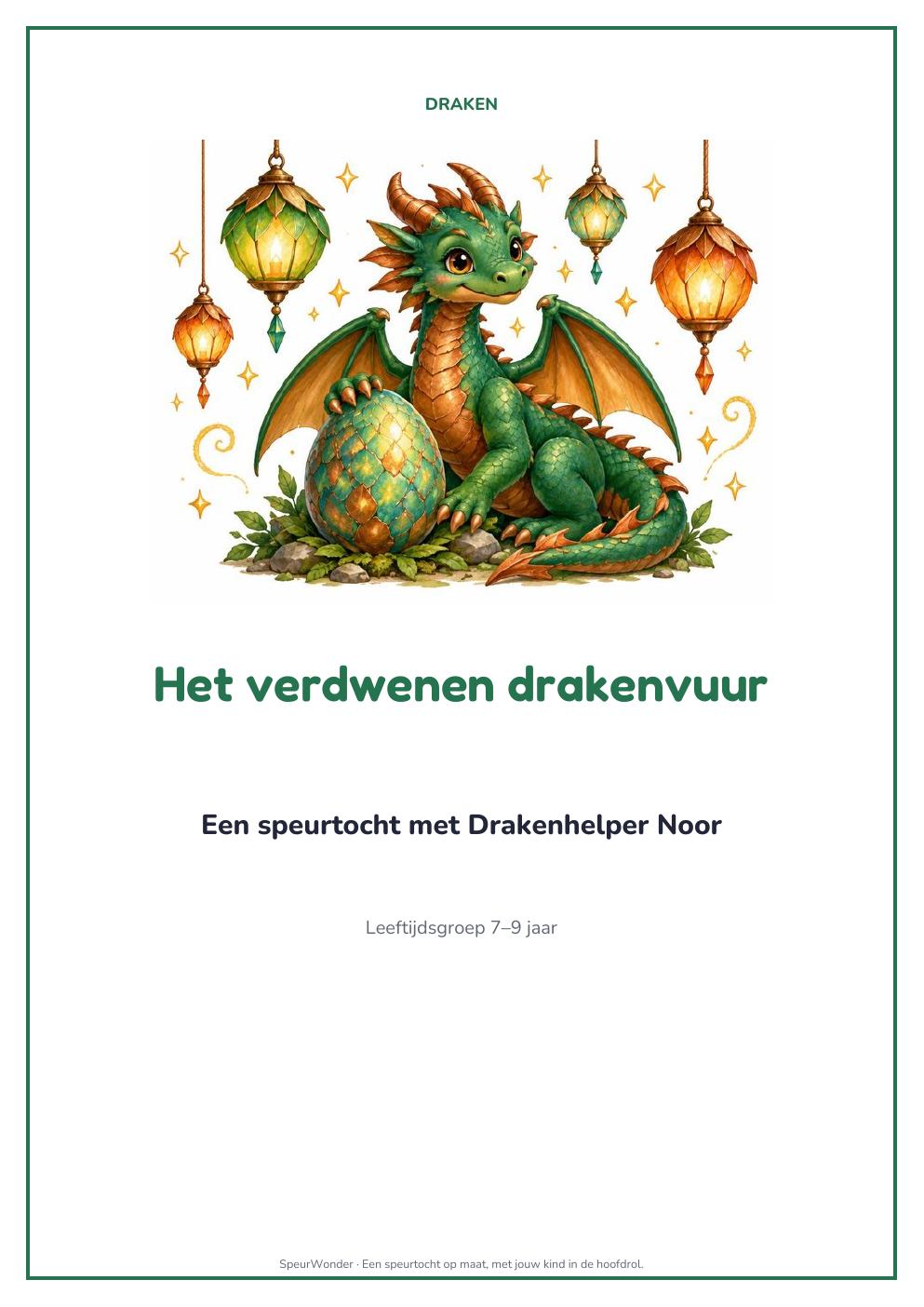 Cover uit het Draken-pakket