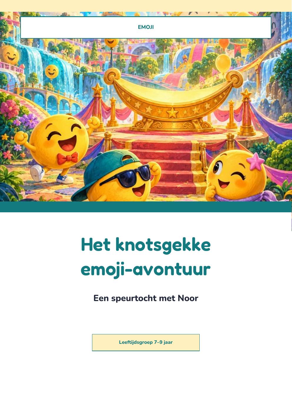 Cover uit het Emoji-pakket