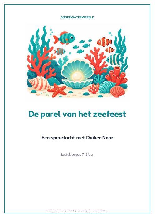 Cover uit het Onderwaterwereld-pakket